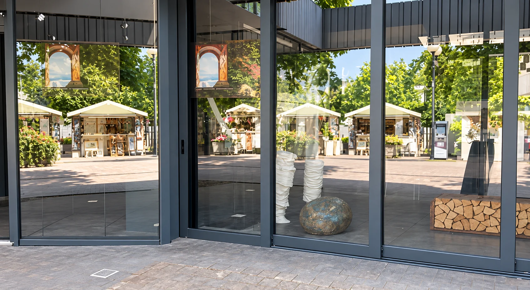 Art Space Jomas 86 entrance in Jūrmala