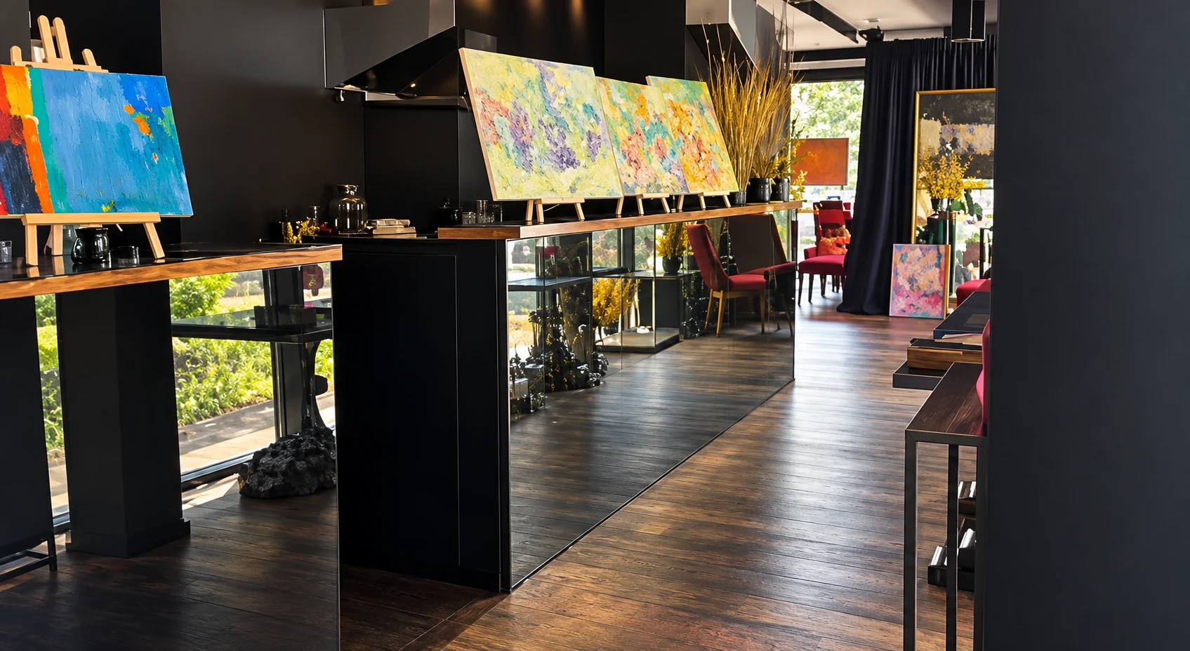 Interior of Art Space Jomas 86